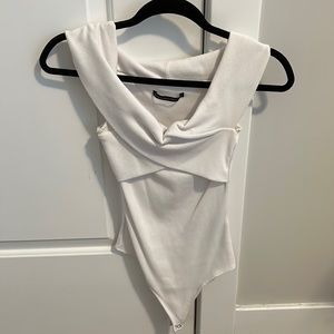 Abercrombie & Fitch white bodysuit